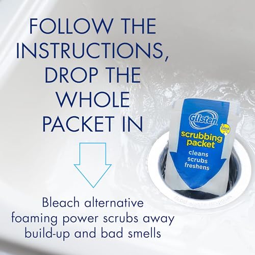 Garbage Disposer Cleaner, Odor Eliminator with Foaming Action, Removes Build-up and Deep Cleans, Lemon Scent, 4.9 Oz(Pack of 6) - view 3