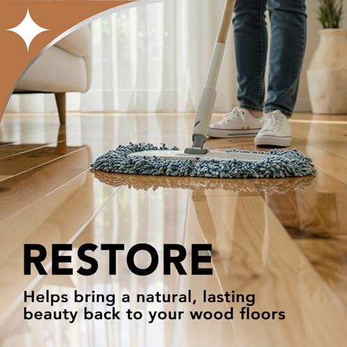 Hardwood Floor Cleaner and Polish Restorer Bundle, Citrus Scent - view 6