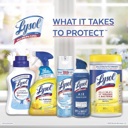 Disinfectant Spray + Air Sanitizer, Crisp Linen & White Linen, 3 Pack - view 6