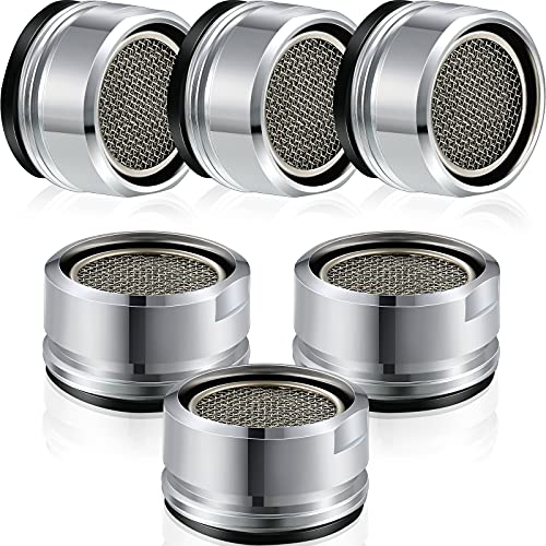 6 Pcs Faucet Aerator Replacement, Male Thread(S), 24 mm