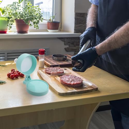 Burger Press Patty Maker PP Steel Meat Mold for Home Kitchens - view 6