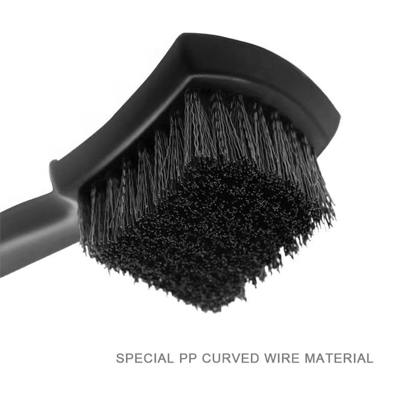 Carpet Brushes for Cleaning, Scrub Brush for Floor Mats, Cleaning Brush for Car Interior and Home, Simple and Practical (1, Black) - view 3