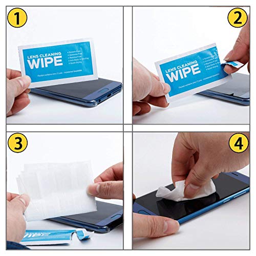 Monitor Wipes - Pre-Moistened Electronic Wipes, Surface Cleaning for Computers, Cell Phones, Sunglasses, LCD Screens, Monitor - Quick Drying, Streak-Free, Ammonia-Free - Screen Wipes - view 4
