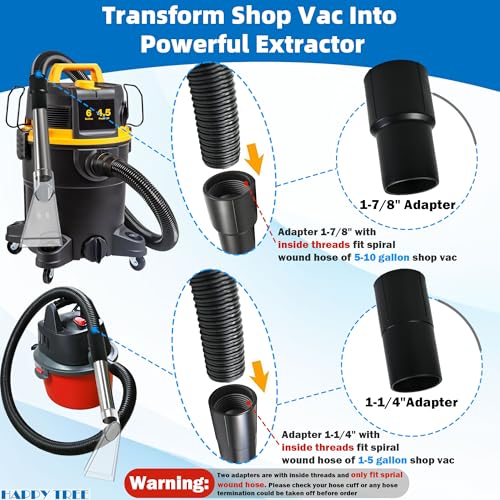 Shop Vac Extractor Attachment,Turn Wet-Dry Vac into an Extractor, Detailing Wand Vacuum Cleaner - view 2