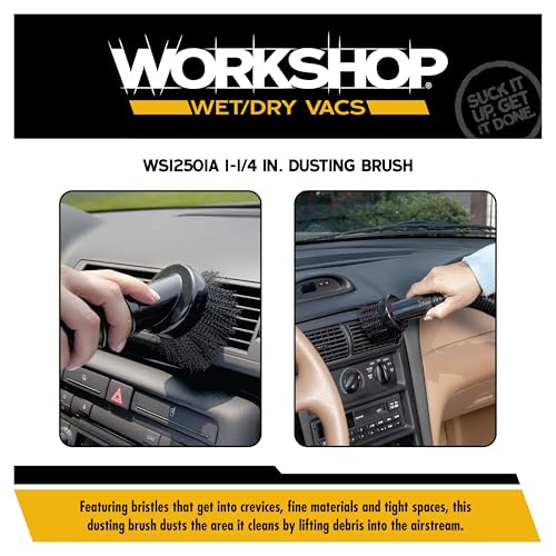 WS12501A 1-1/4-in. Dusting Brush Vacuum Attachment - view 4