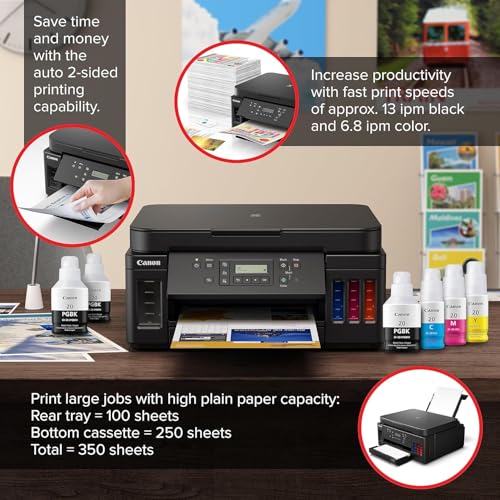 PIXMA G6020 MegaTank All-in-One Printer (3113C002) Bundle - view 3