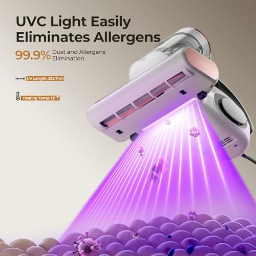 J300 Bed Vacuum Cleaner, Dust Sensor, Pet Hair, UV and Heat, Corded - view 4