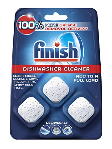 In-Wash Dishwasher Cleaner: Clean Hidden Grease and Grime, 3 ct