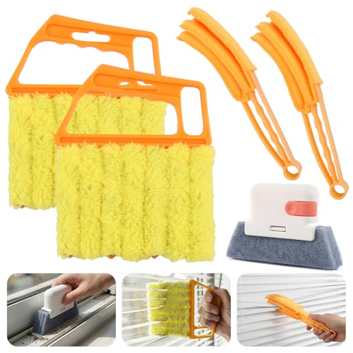 Blind Cleaner Duster Tool, 5 Pack Microfiber Window Blinds Cleaner Tool