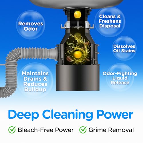 [[60 Count]] Plink Garbage Disposal Cleaner and Deodorizer VALUE PACK - Lemon - view 3
