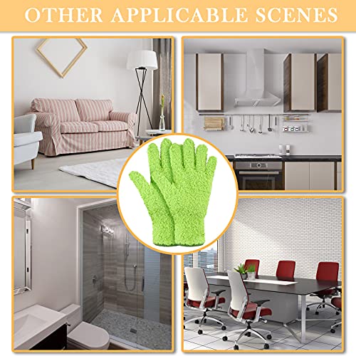 3 Pairs Microfiber Dusting Gloves for Plants Leaf, Small - view 7