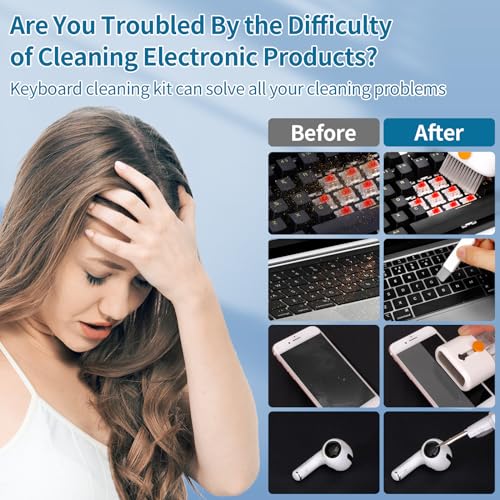 Keyboard Cleaner, Multi-Function Cleaning Kit for MacBook, Laptop, Computer - view 5