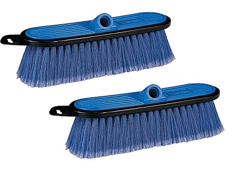 0405 Soft Flow-Thru Brush, Blue (Blue - 2 Pack)