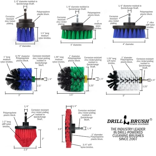 Power Scrubber Attachments - Interior Car Detailing Kit - view 5