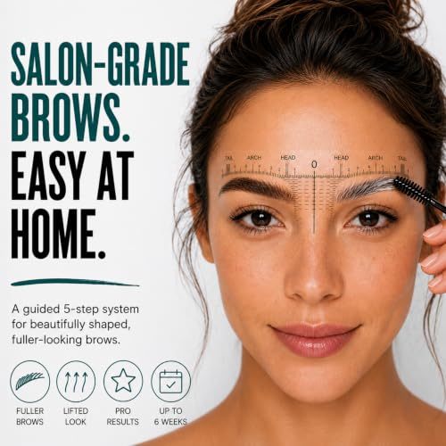 Brow Lamination Kit – PRO At Home Lift Kit with Mapping Rulers - view 2
