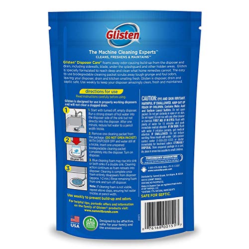 Garbage Disposer Cleaner, Lemon, 4.9 Oz, 4 Count (Pack of 2) - view 2