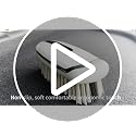 Carpet and Upholstery Cleaning Brush,Carpet Scrubber Stiff Bristle Detailing Scrub Brushes,Interior Leather Brush for Car and Home (Gray) - view 7