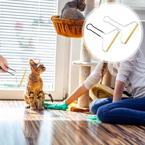 2pcs Metal Lint Remover Hand Scraper for PET Hair and Dust on Fabric - view 7