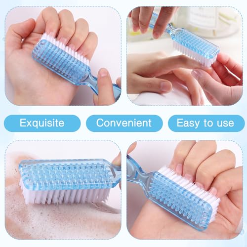 15 Pieces Nail Brush Handle Grip for Fingernail Toe Scrub Cleaning - view 3