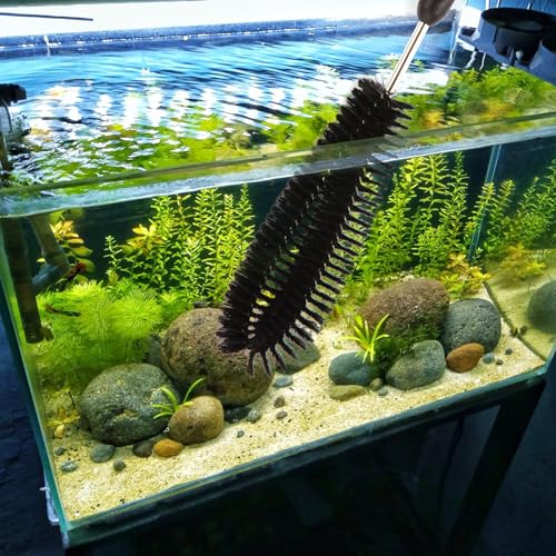 Fish Tank Cleaning Tools, Aquarium Gravel Brush, Scrubber & Glass Cleaning Kit - view 5