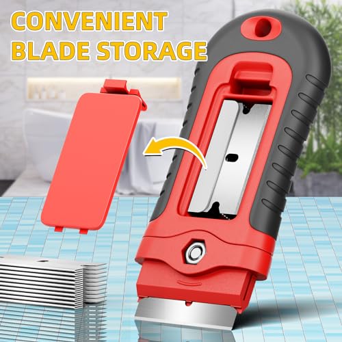 1 Pack Razor Blade Scraper with 15 Extra Blades, Scraper Tool - view 4