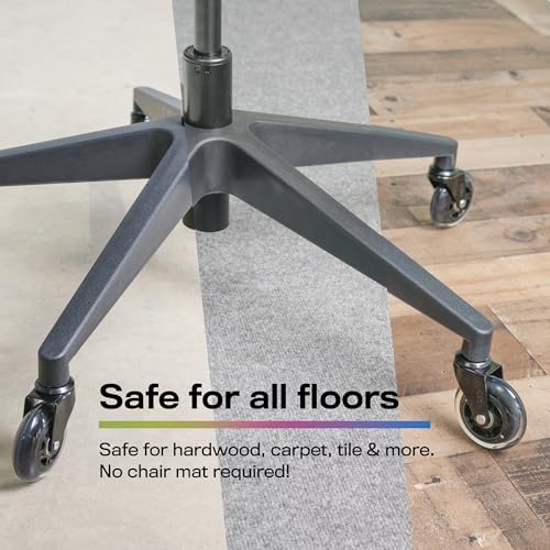 Original Office Chair Wheels (As Seen On PBS), Rainbow - view 3