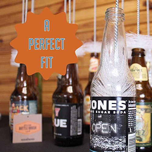 3pk Bottle Brushes great for cleaning Beer, Wine, Water, Soda, Kombucha, etc - view 4
