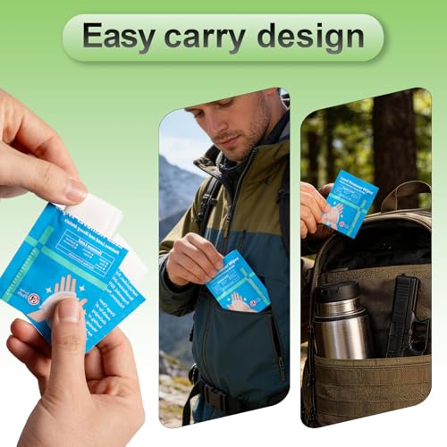 50Pcs Lead Removal Wipes Tissues for Shooting Individual Foil Package - view 6