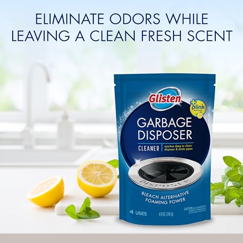 Garbage Disposer Cleaner, Lemon Scent Odor Eliminator, 4 Packets - view 6