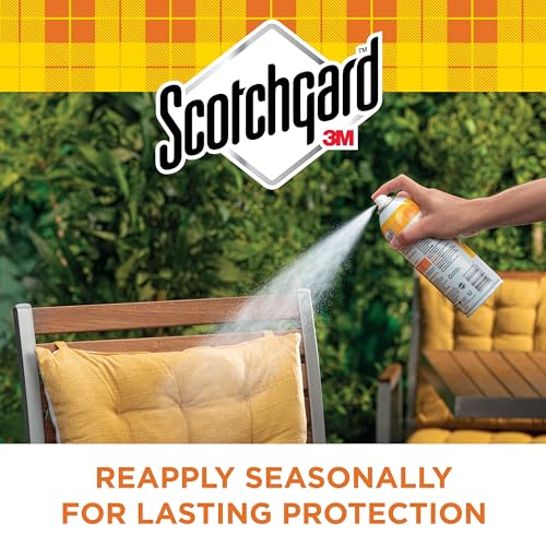Water & Sun Shield Outdoor Fabric Protector Spray, UV Protection and Water Protection for Patio Furniture, Upholstery & More – 10.5 oz Aerosol (3 Cans) - view 7