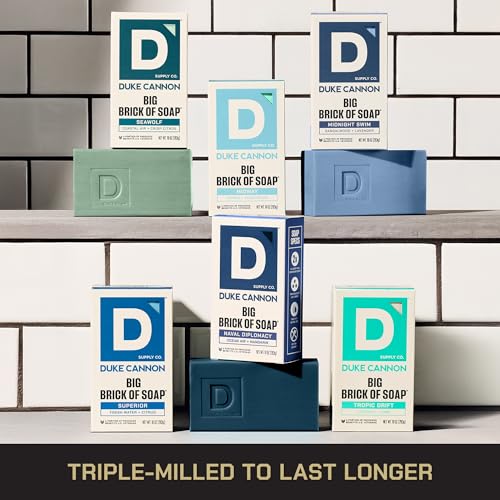Duke Cannon Big Brick of Soap Variety Pack, 6 Bars, Men's Soap, 10 oz - view 6