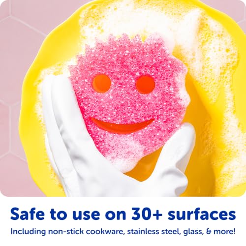 Scrub Mommy Kitchen Sponges - Dual-Sided Dish Sponges for Scrubbing - Non-Scratch Cleaning Sponges for Washing Dishes, Bathroom & Multi-Surface Cleaning - Online Exclusive (3 Count) - view 5