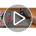 Tool Kit, General Household Hand Tool Set with Toolbox Storage Case, All-in-One Compact Toolkit for DIY & Dorm Use, Pink - view 7