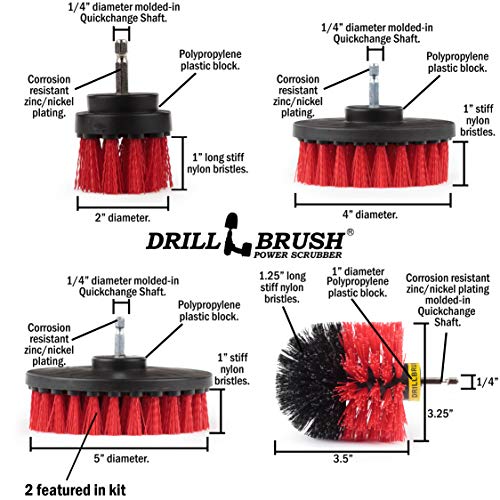 Bird Bath Brush - Garden Statues Cleaning Kit - Concrete Cleaning Brush - view 5