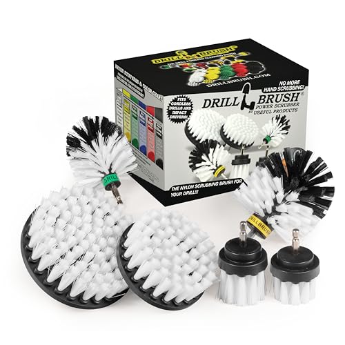 Drill Brush Ultimate Car Wash Kit - Wheel Brush - Car Carpet - Spin Brush