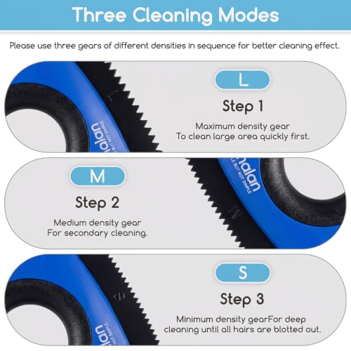 Mini Pet Hair Remover for Car Detailing Dog Hair Tool(Royal Blue) - view 6