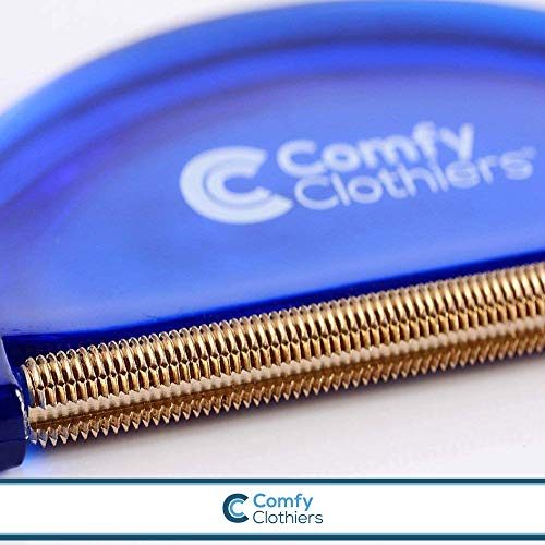 Cashmere & Wool Comb for Sweater Care - Fabric De-Pilling Shaver & Defuzzer Tool - Precision Sweater Fuzz Remover, Cashmere Bobble Buster, and Wool Defuzzer - 5.98 x 2.99 x 0.51 Inches - view 5