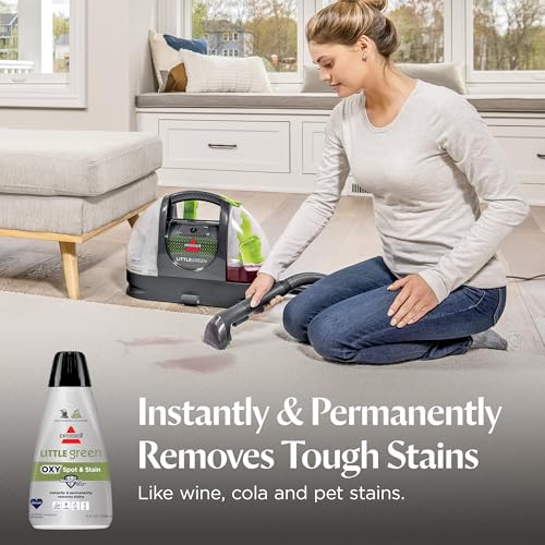 Little Green Spot & Stain Cleaning Solution with OXY and StainProtect, for All Leading Portable Carpet & Upholstery Deep Cleaners, Instantly & Permanently Removes Stains, 2038G, 32oz - view 2