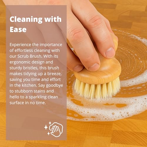 Scrub Brush, Food Grade Cleaning Brush for Wood - view 2