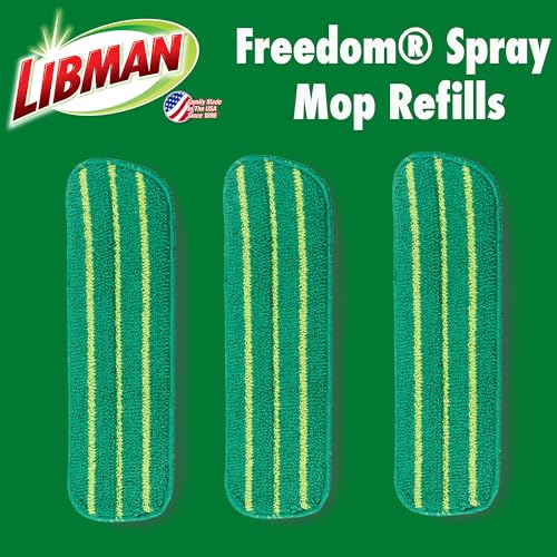 Libman Freedom Spray Mop Refill Heads, Microfiber, 3 Pack - view 2