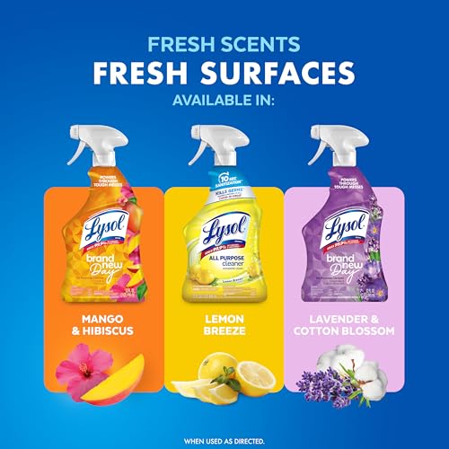 All Purpose Cleaner Spray, Lemon, Mango & Lavender, 32oz, 4 Pack - view 5