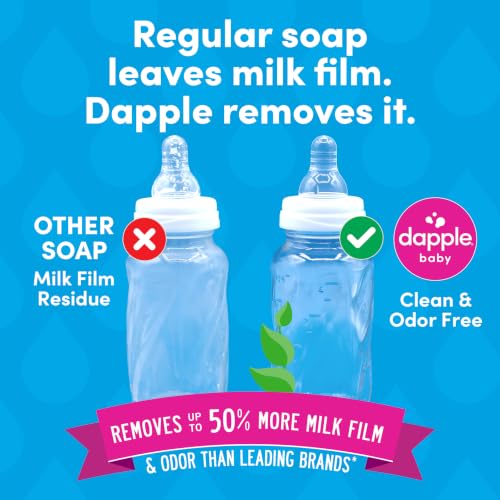 Baby Fragrance-Free Bottle & Dish Soap Refill Pouch - (2 Pack) 33.8 fl oz - Plant-Powered Cleaner for Baby Bottles, Pump Parts, and Sippy Cups - view 2