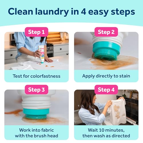 Laundry Stain Remover & Scrubber, Bio Enzyme Formula, 8.4 Fl Oz - view 5