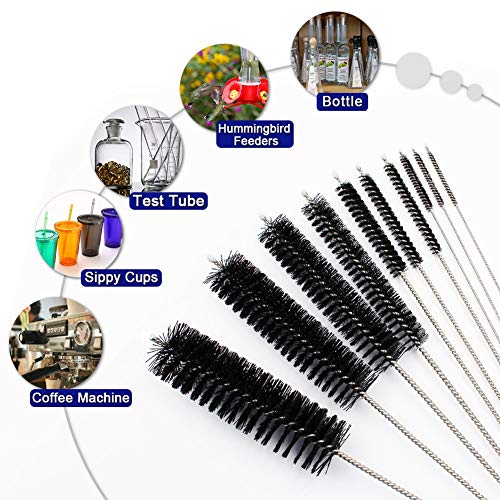 Straw Cleaning Brushes Set of 20, of Super Hard & Medium Hard, 8Inch - view 2