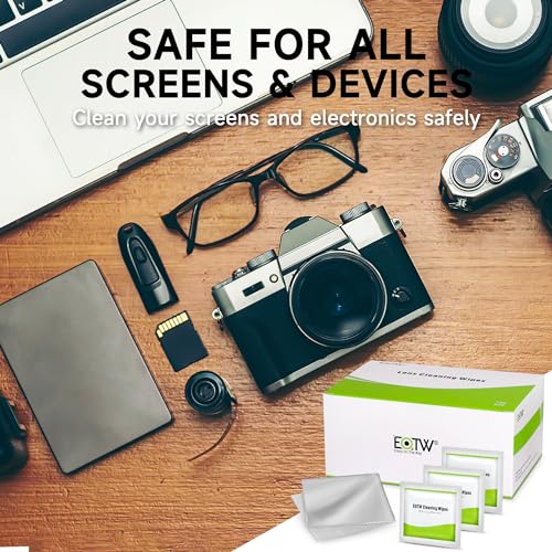 Computer Screen Wipes Individually Wrapped Pre-moistened Electronic Monitor Cleaner Cleaning for iPhone iPad Tablet PC Keyboard Laptop, Pack of 120 - view 3