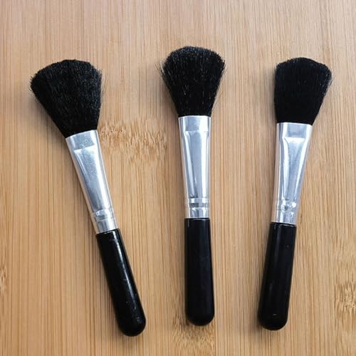 3Pcs Laptop Keyboard Cleaning Brush Portable Notebook Keyboard Brush, Camera Photo Cleaning Brush for Mobile Phones Car Computer (Black) - view 7