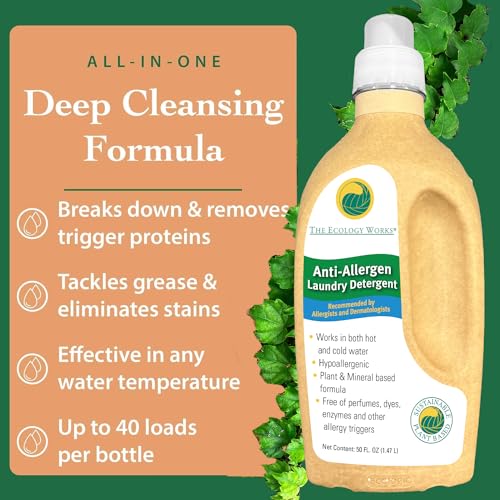 Complete Home Allergen Kit| Dust Mite Killer, Allergen Spray and Anti Allergen Laundry Detergent Trio - view 4