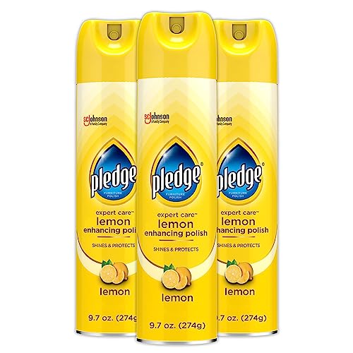 Expert Care Enhancing Furniture Polish, Lemon, 9.7 oz, (3-Pack)