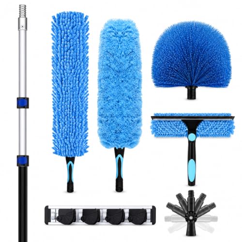 20ft High Ceiling Duster Kit with 5-12ft Extension Pole