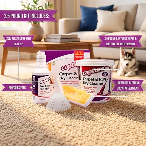 Carpet Total Care Kit 250: Dry Rug Powder Cleaner w/Pre-Mist Spray - view 2